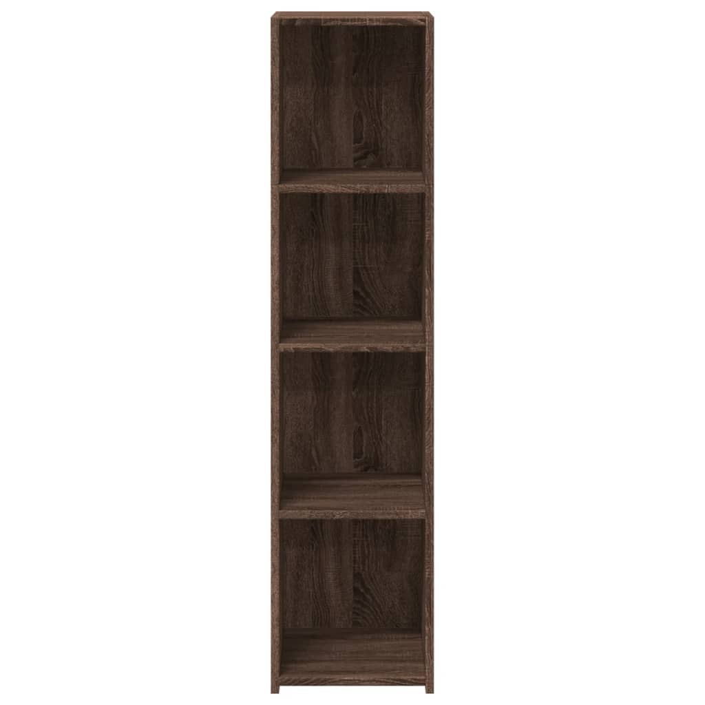 Buffet chêne marron 30x41x124 cm bois d'ingénierie - XIOS