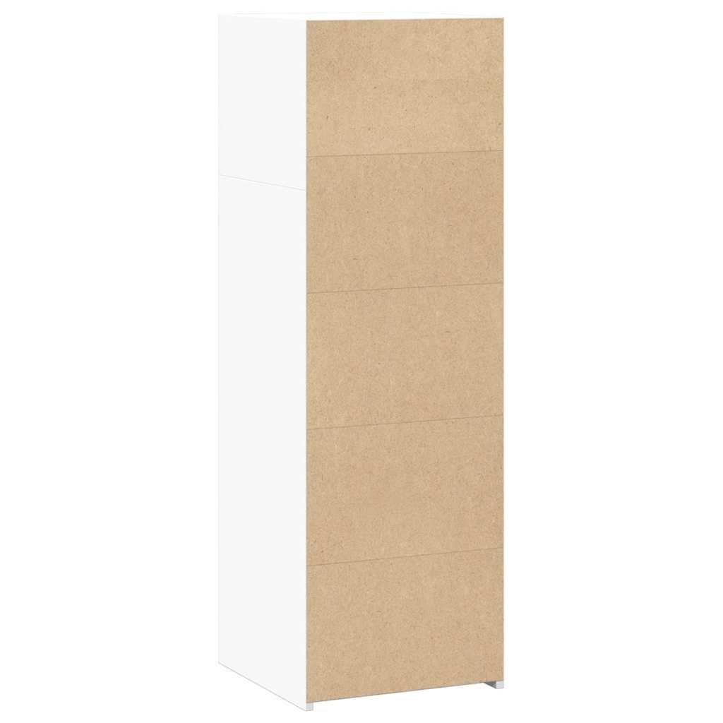 Buffet blanc 40x41x124 cm bois d'ingénierie - XIOS