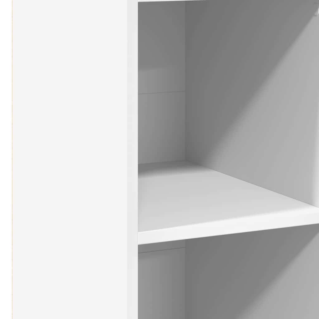 Buffet blanc 40x41x124 cm bois d'ingénierie - XIOS