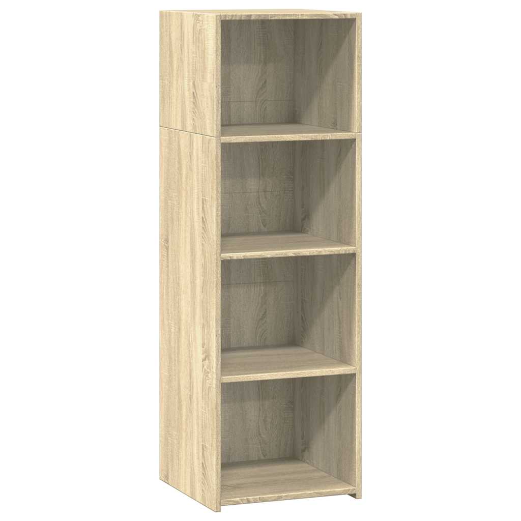 Buffet chêne sonoma 40x41x124 cm bois d'ingénierie