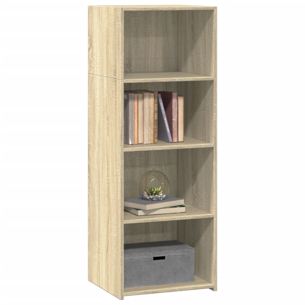 Buffet haut chêne sonoma 45x41x124 cm bois d'ingénierie - XIOS