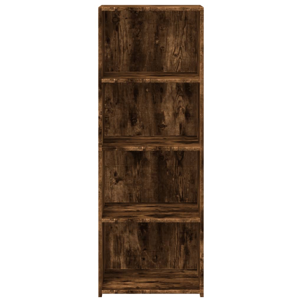 Buffet haut chêne fumé 45x41x124 cm bois d'ingénierie - XIOS