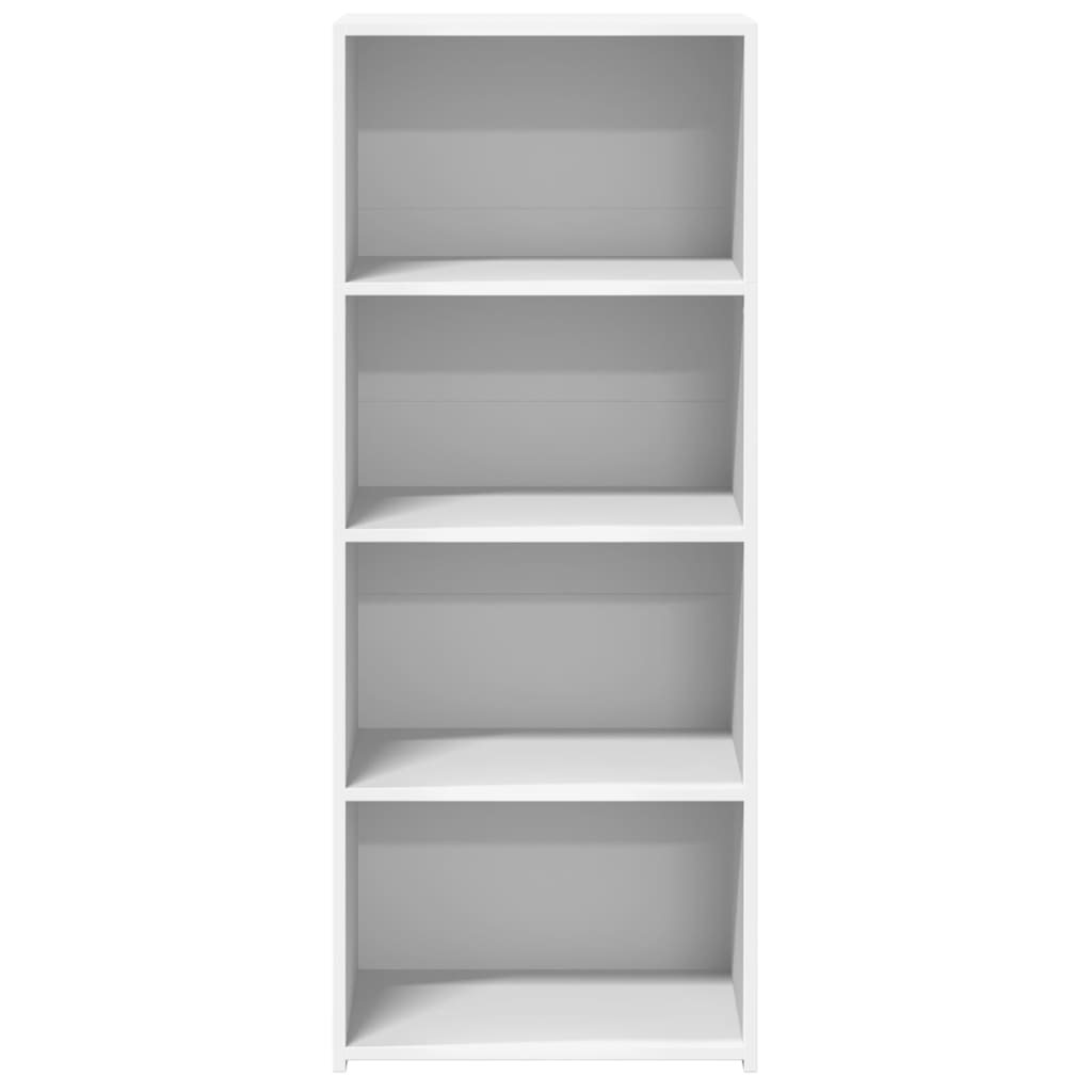 Buffet haut blanc 50x41x124 cm bois d'ingénierie - XIOS