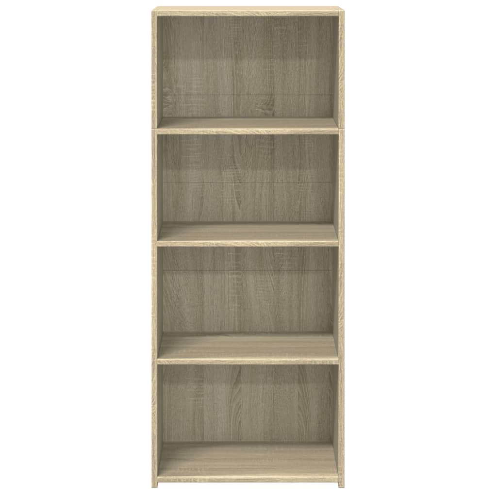 Buffet haut chêne sonoma 50x41x124 cm bois d'ingénierie - XIOS