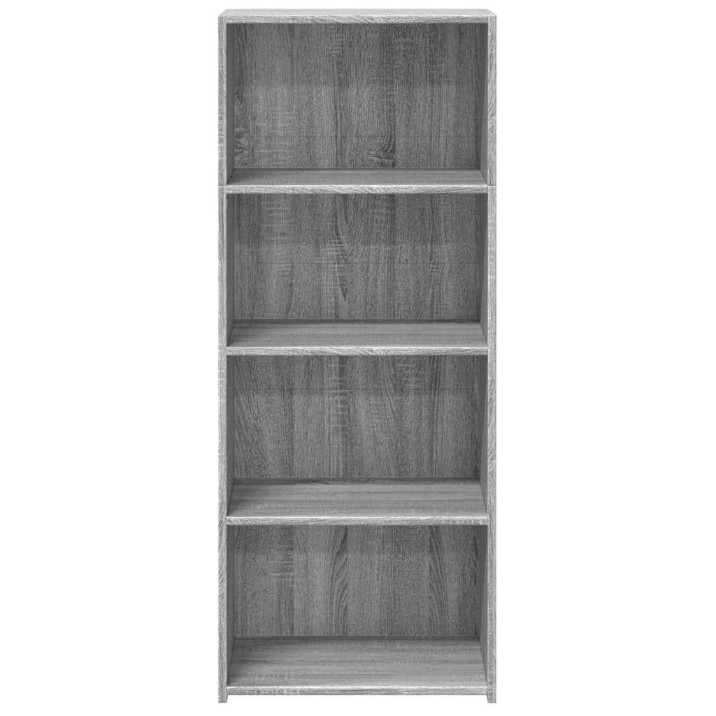 Buffet haut sonoma gris 50x41x124 cm bois d'ingénierie - XIOS