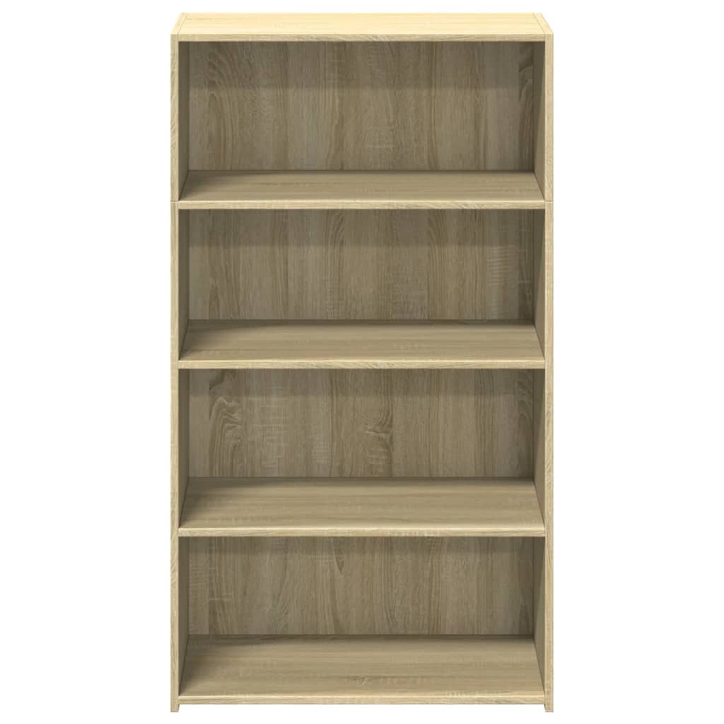 Buffet haut chêne sonoma 70x41x124 cm bois d'ingénierie - XIOS