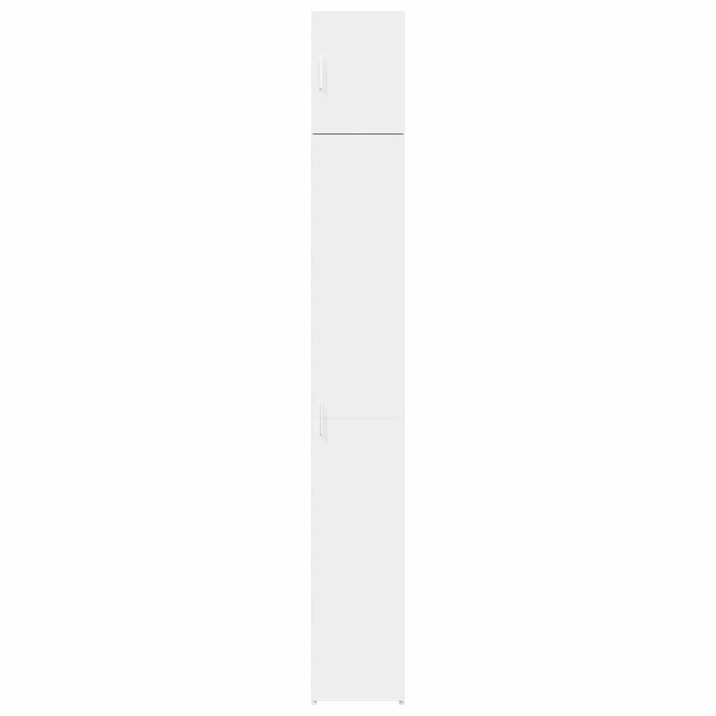 Armoire de rangement mince blanc 30x42,5x225 cm - XIOS