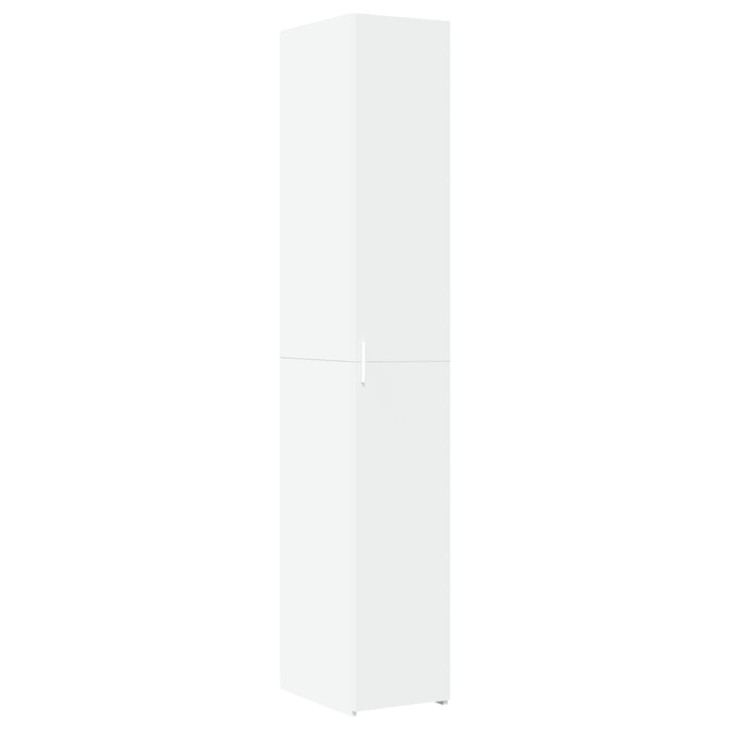 Armoire de rangement mince blanc 30x42,5x225 cm - XIOS