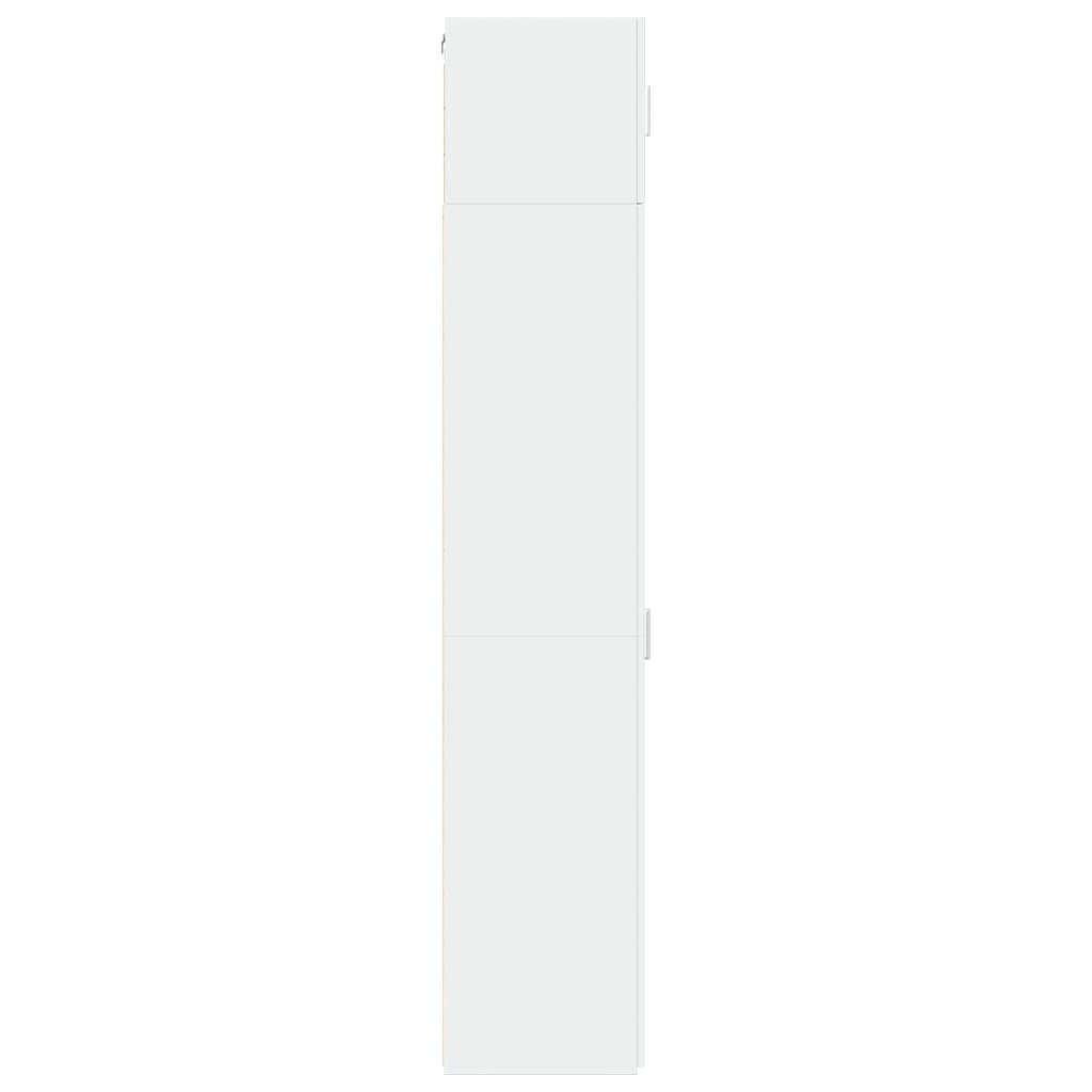 Armoire de rangement mince blanc 30x42,5x225 cm - XIOS