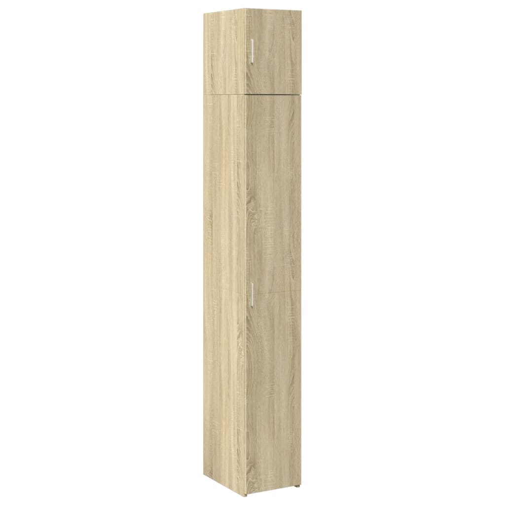 Armoire de rangement mince chêne sonoma 30x42,5x225 cm - XIOS