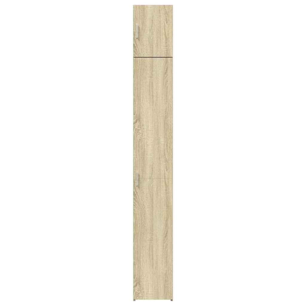 Armoire de rangement mince chêne sonoma 30x42,5x225 cm - XIOS