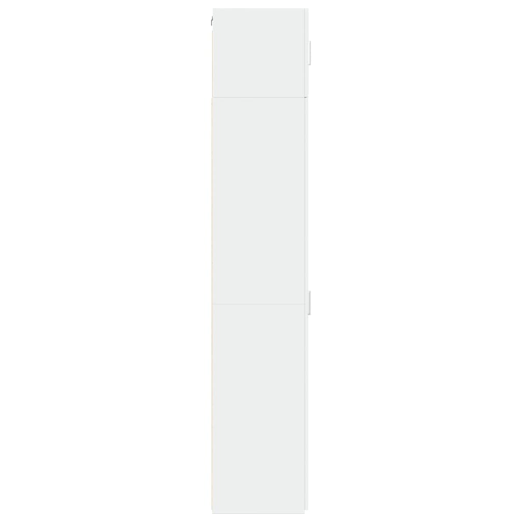 Armoire de rangement mince blanc 40x42,5x225 cm - XIOS