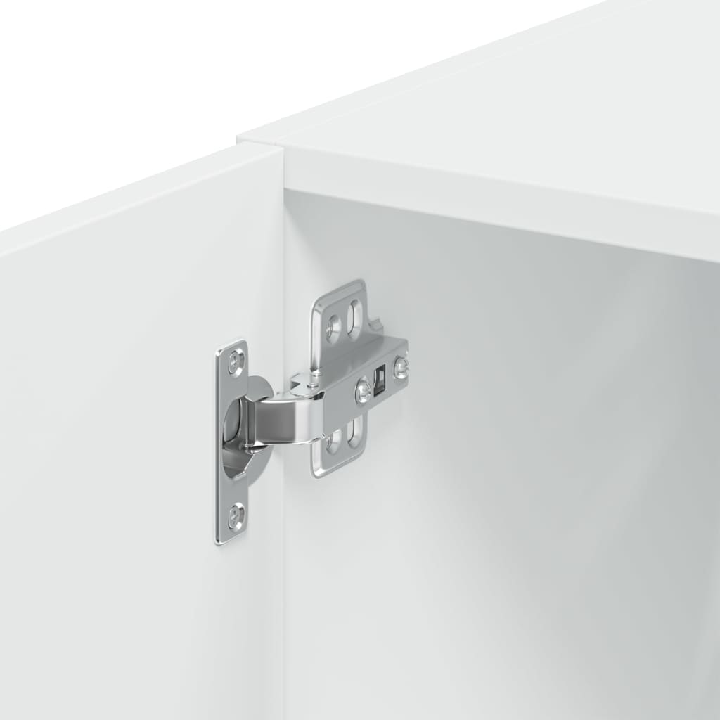 Armoire de rangement mince blanc 40x42,5x225 cm - XIOS