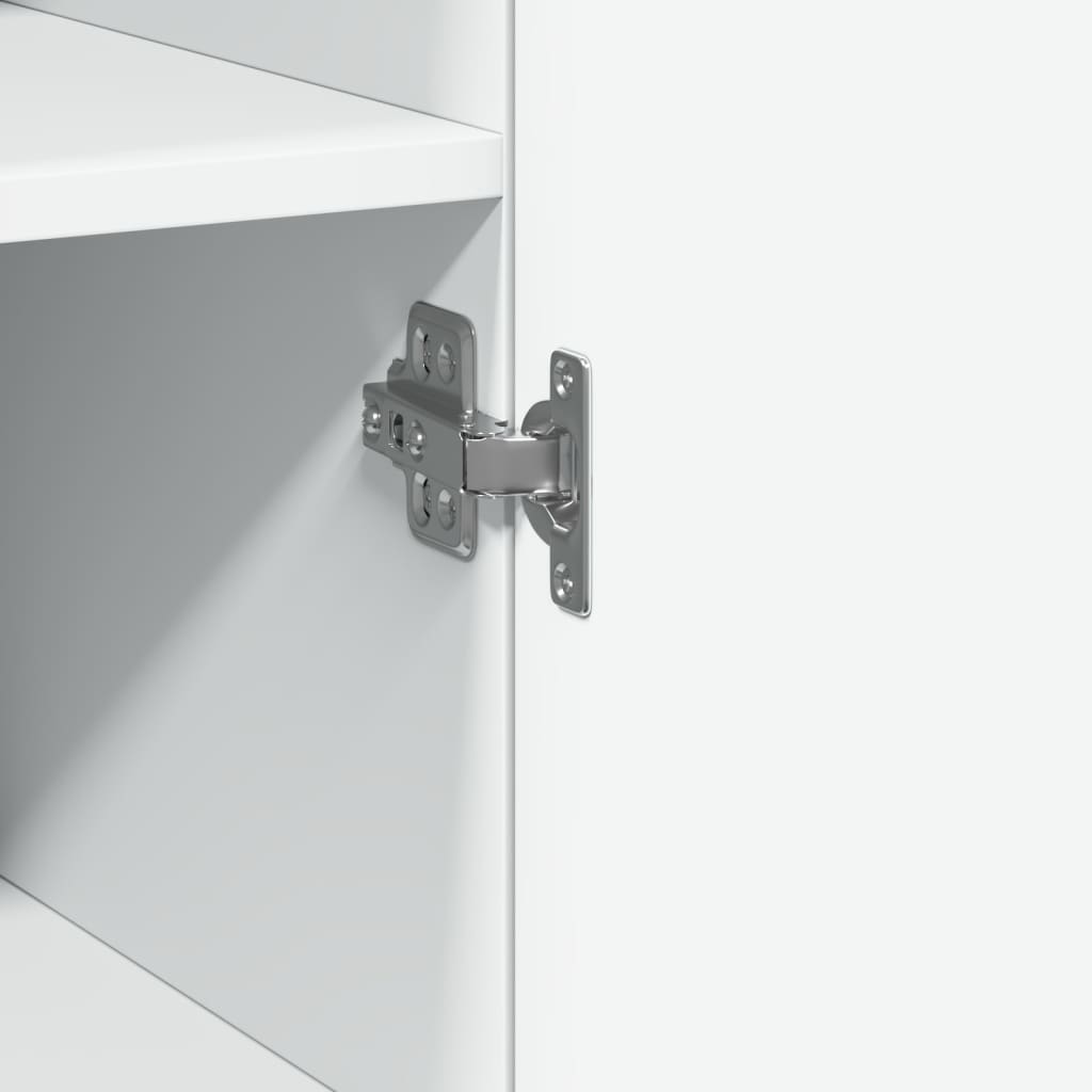 Armoire de rangement mince blanc 40x42,5x225 cm - XIOS