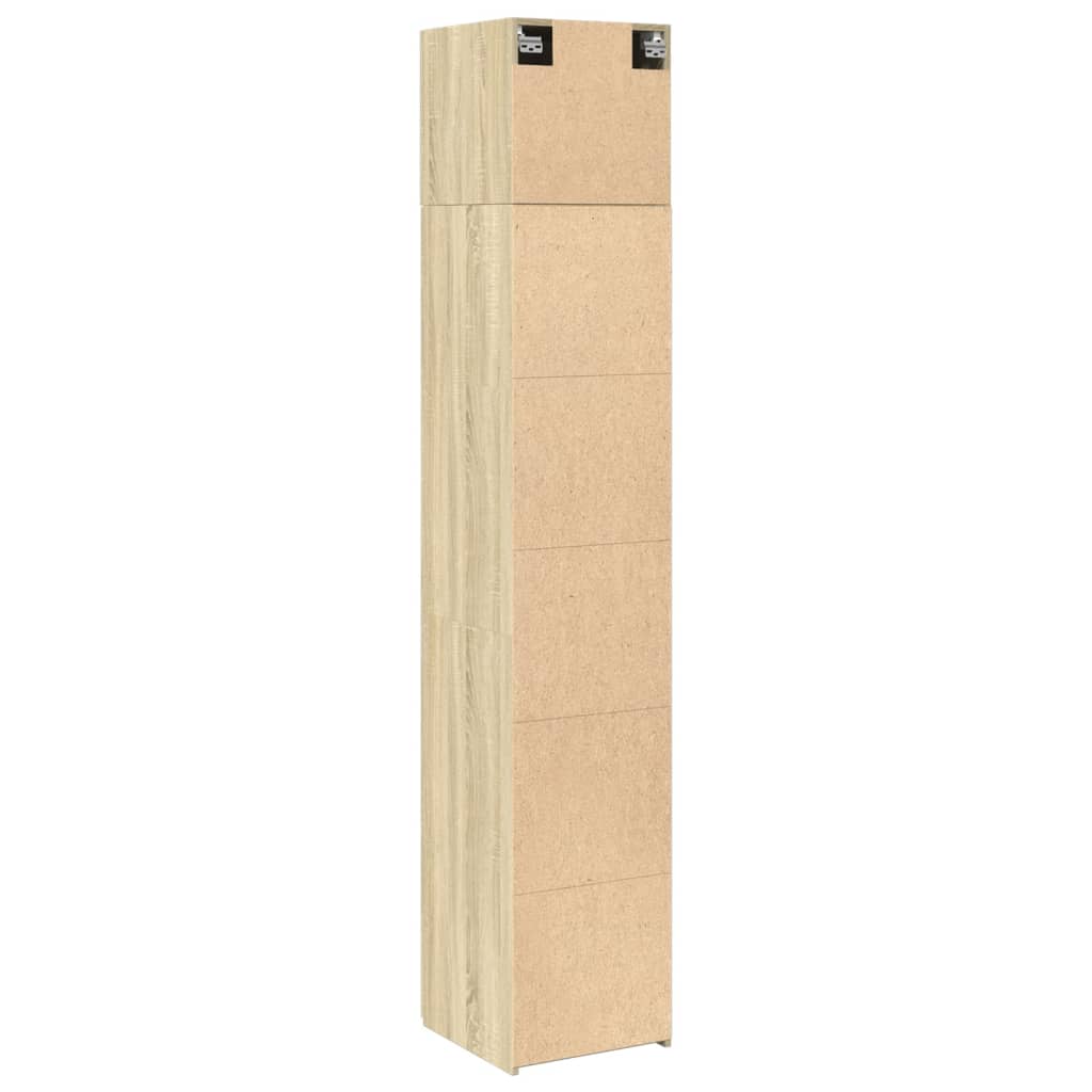 Armoire de rangement mince chêne sonoma 40x42,5x225 cm - XIOS