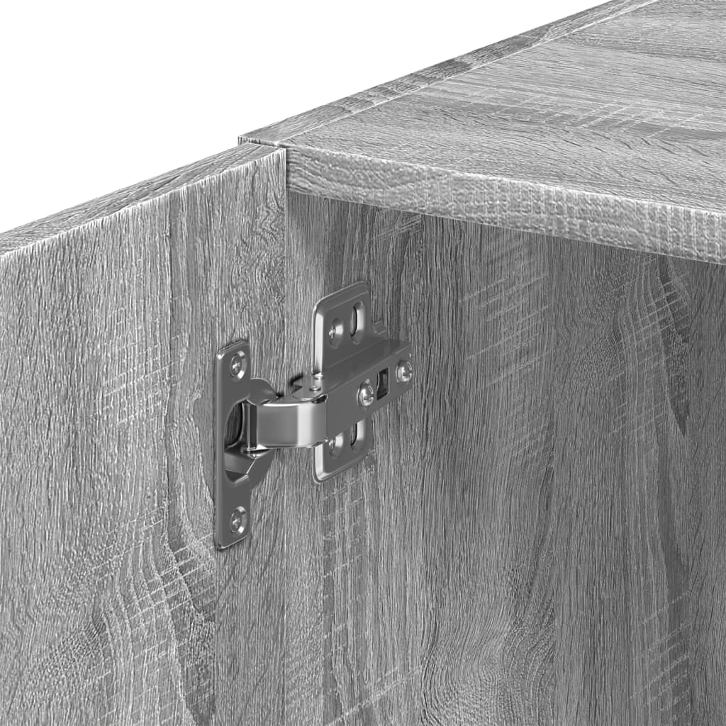 Armoire de rangement mince sonoma gris 40x42,5x225 cm - XIOS