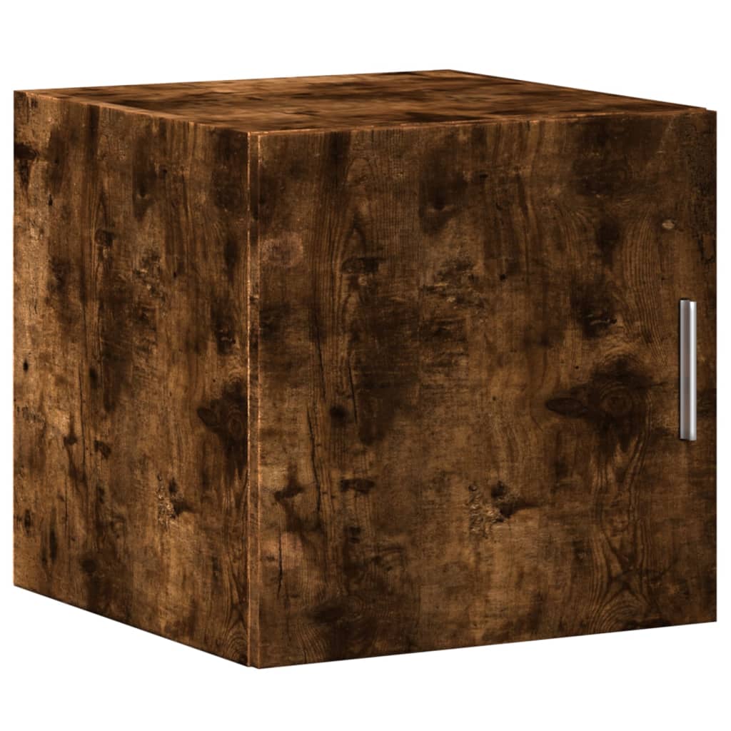 Armoire de rangement mince chêne fumé 40x42,5x225 cm - XIOS
