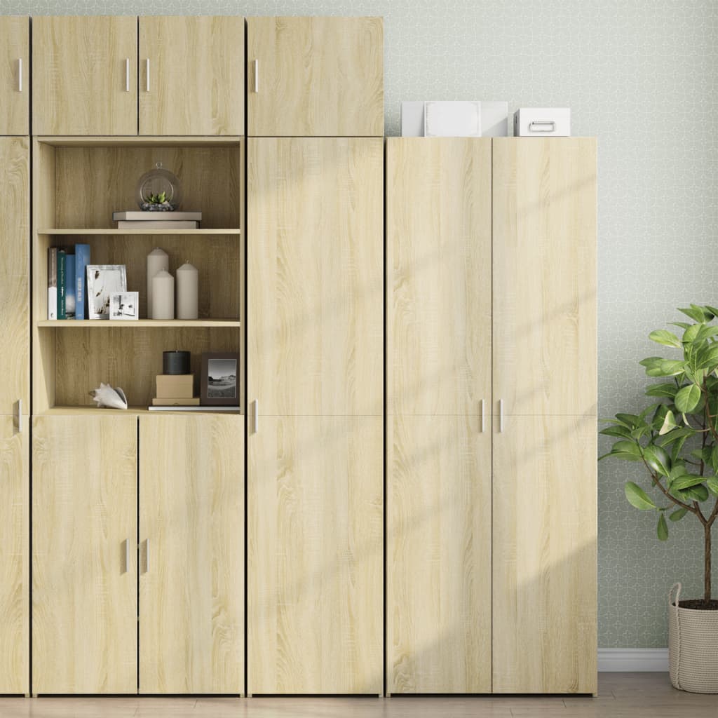 Armoire de rangement mince chêne sonoma 45x42,5x225 cm - XIOS