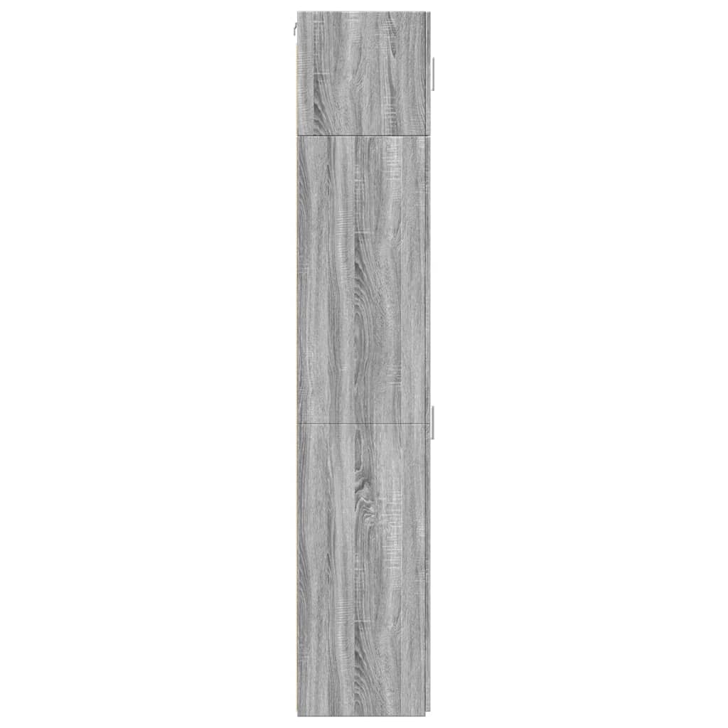 Armoire de rangement mince sonoma gris 45x42,5x225 cm - XIOS