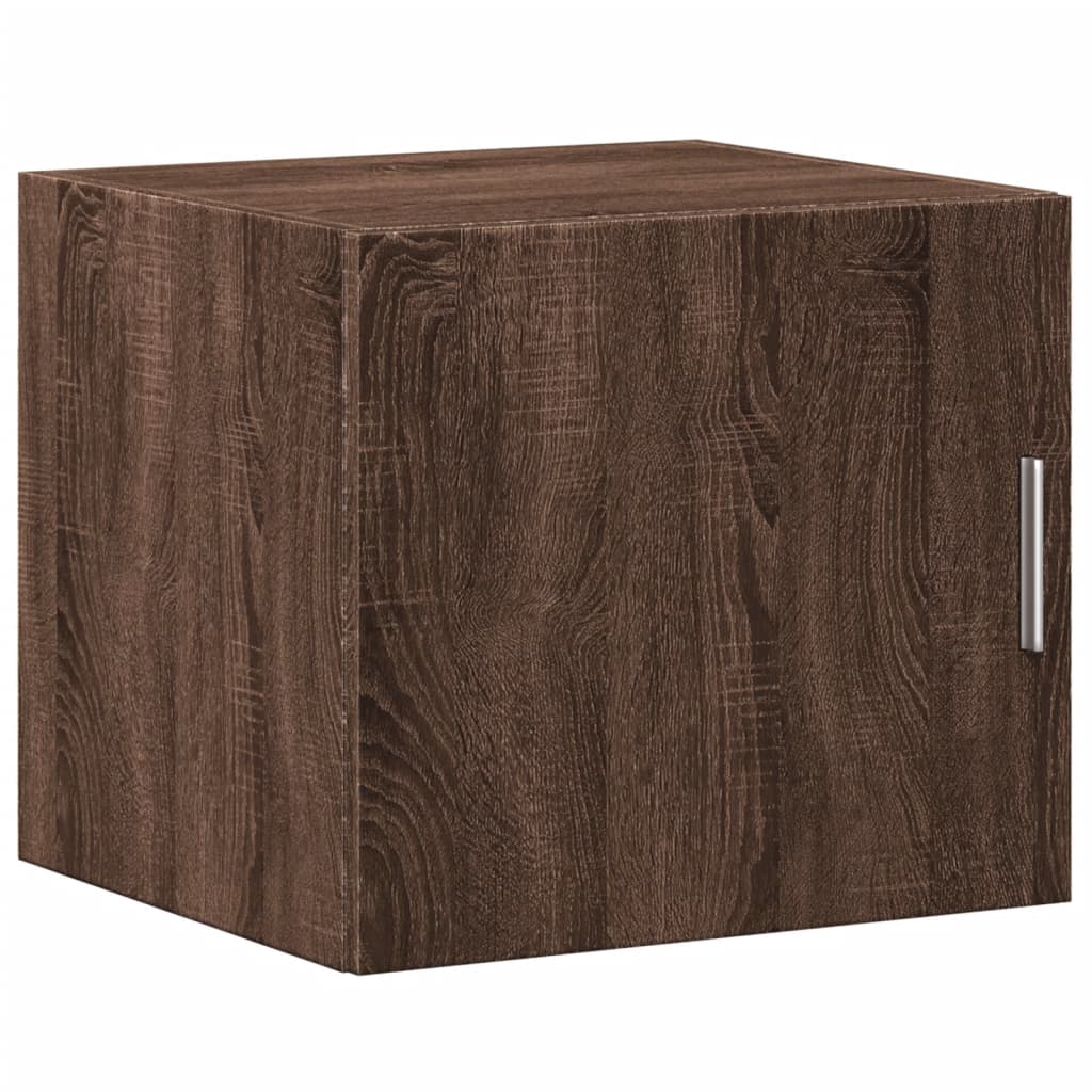 Armoire de rangement mince chêne marron 45x42,5x225 cm - XIOS