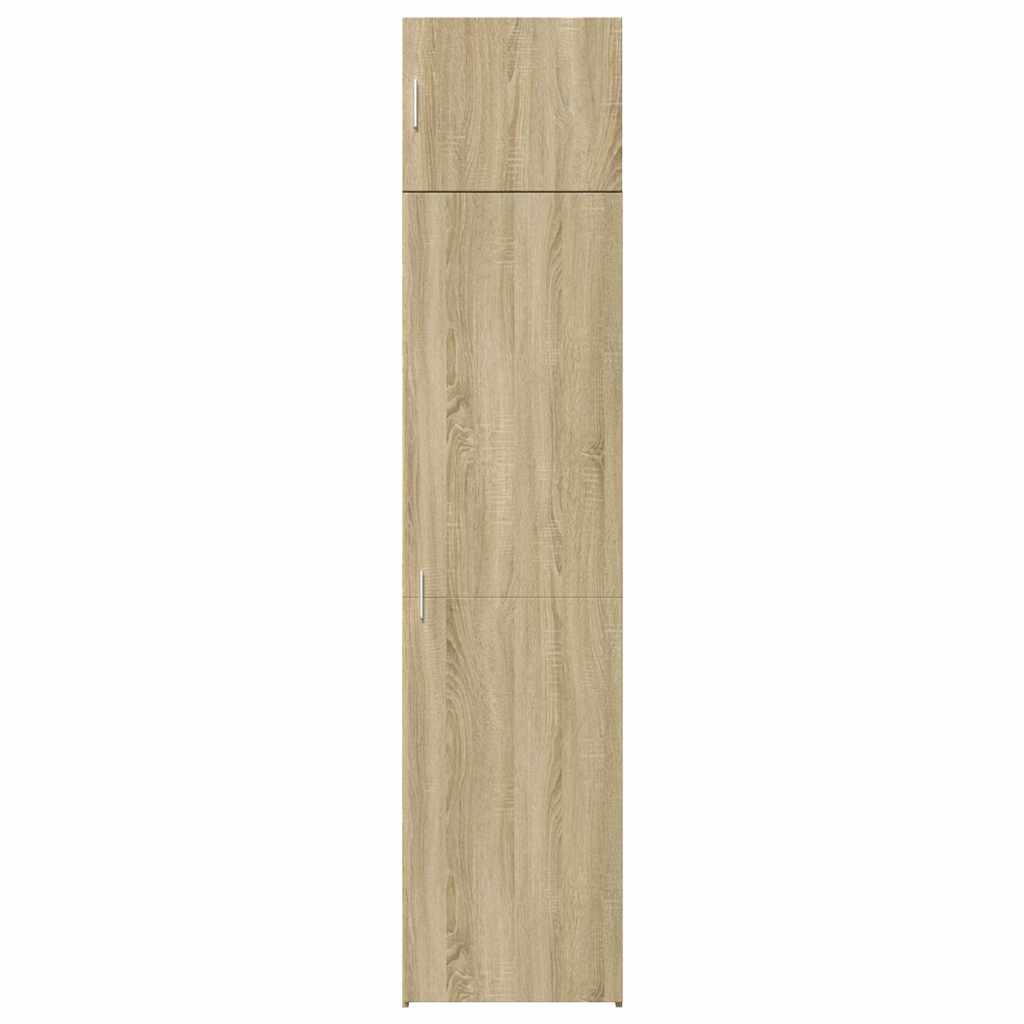 Armoire de rangement mince chêne sonoma 50x42,5x225 cm - XIOS