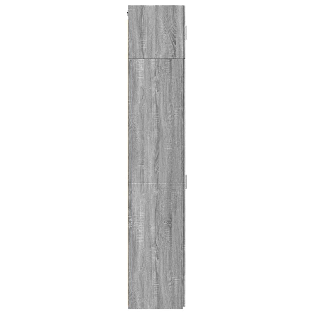 Armoire de rangement mince sonoma gris 50x42,5x225 cm - XIOS
