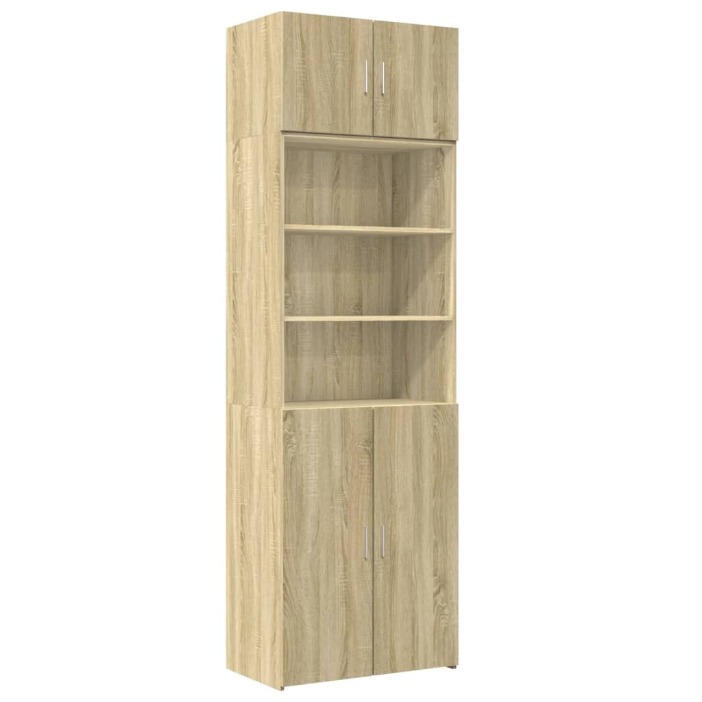 Armoire de rangement chêne sonoma 70x42,5x225 cm - XIOS