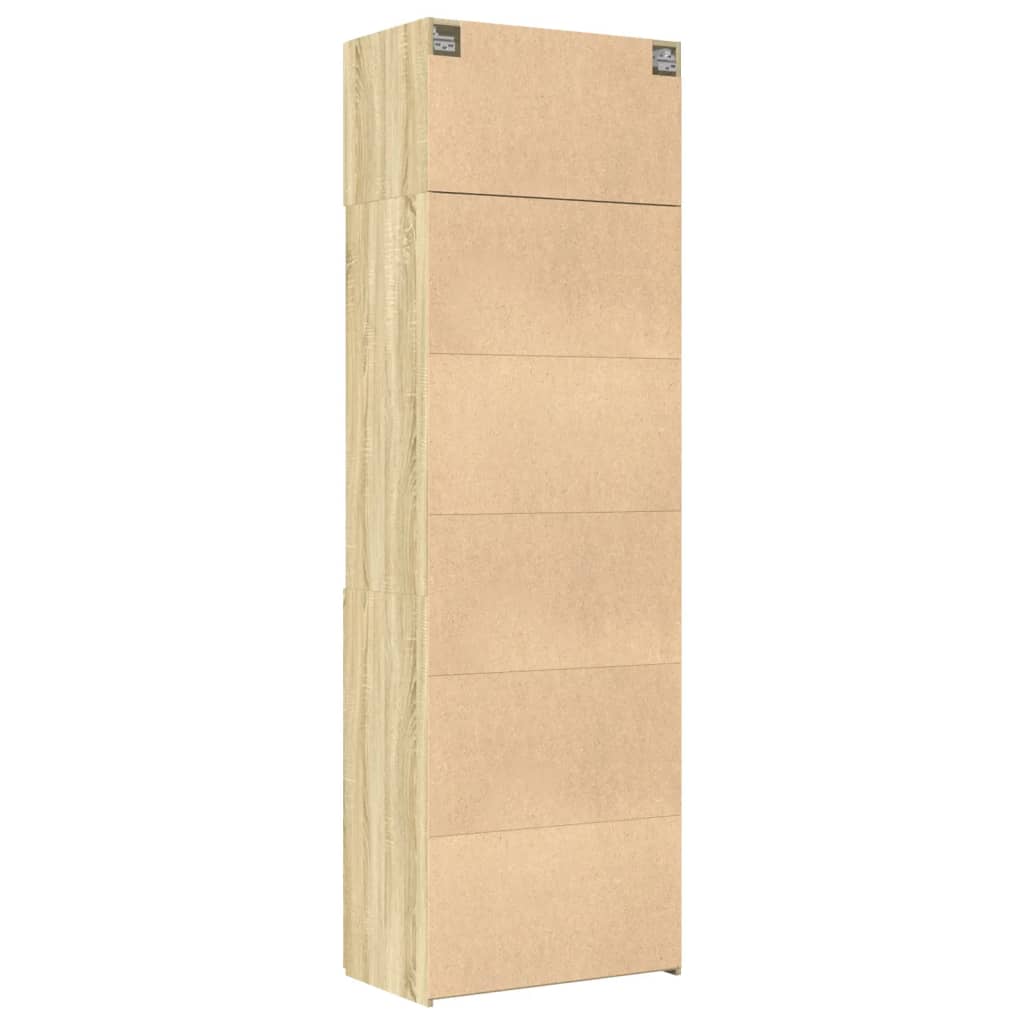 Armoire de rangement chêne sonoma 70x42,5x225 cm - XIOS
