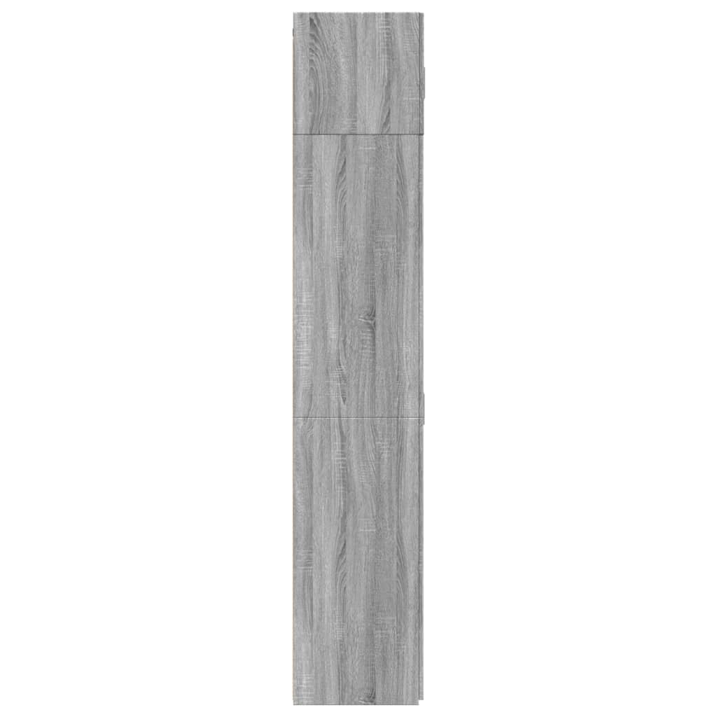 Armoire de rangement sonoma gris 70x42,5x225 cm - XIOS