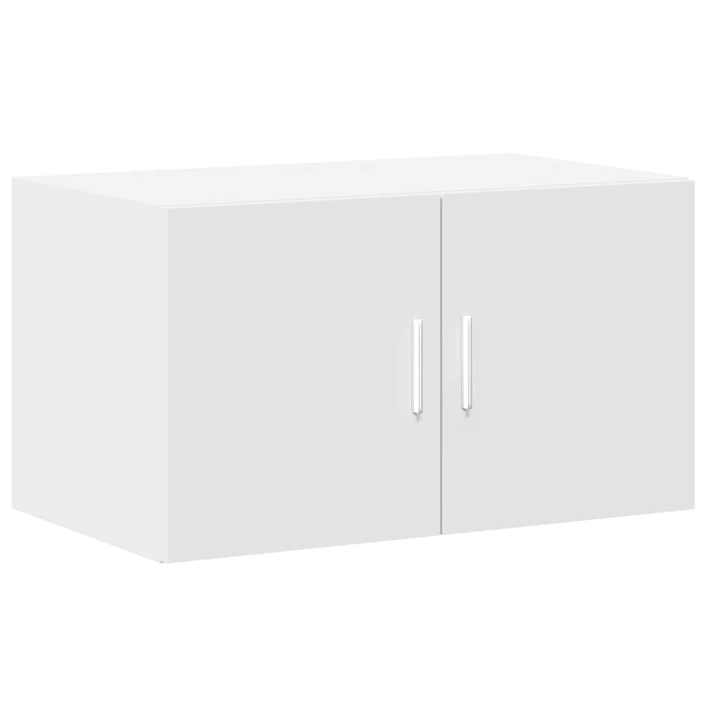 Armoire de rangement blanc 70x42,5x225 cm bois d'ingénierie - XIOS