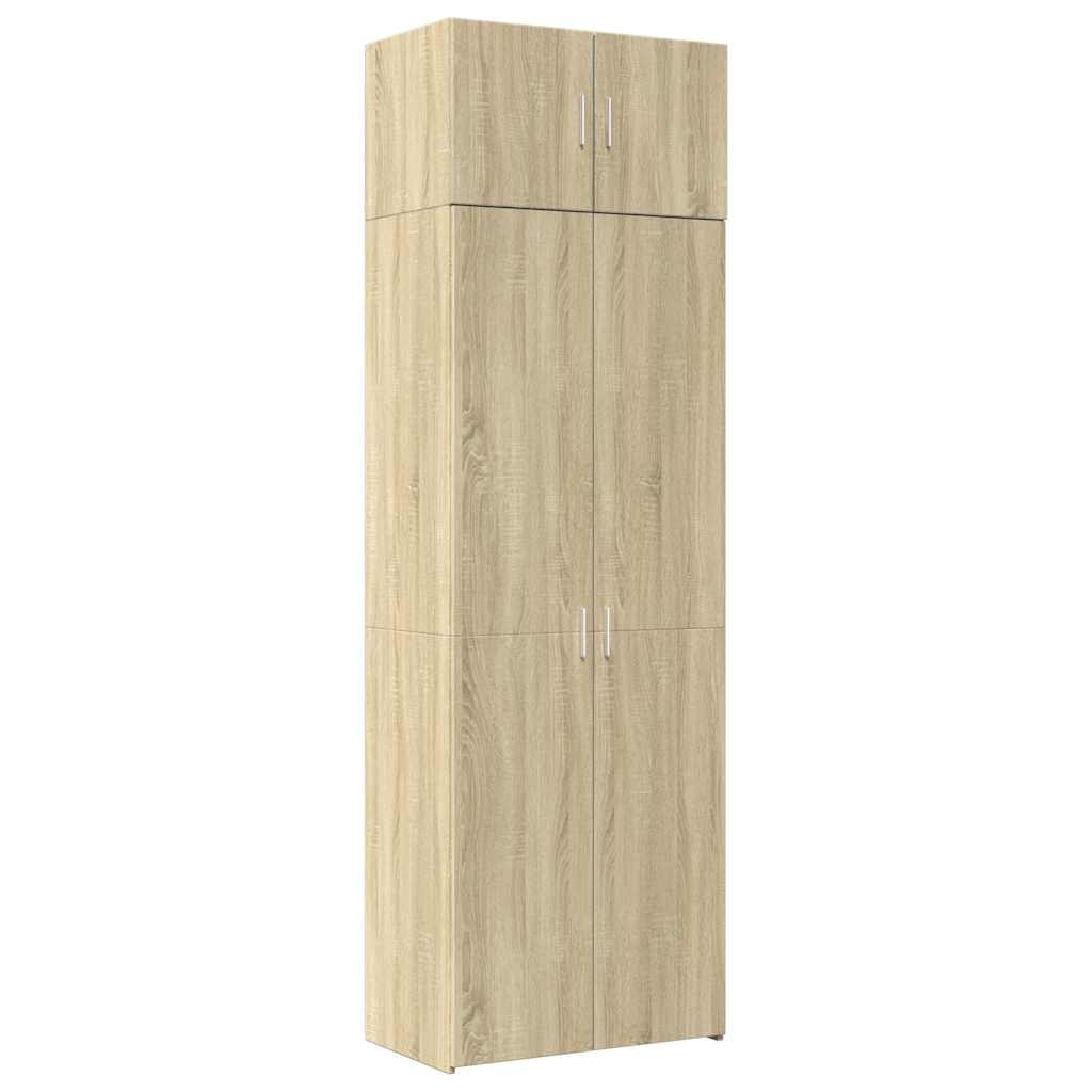 Armoire de rangement chêne sonoma 70x42,5x225 cm - XIOS