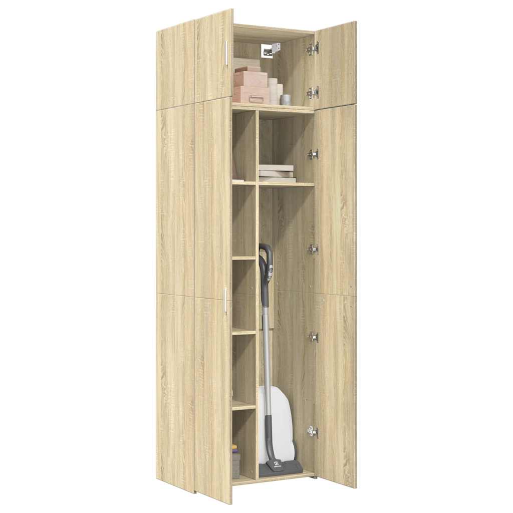 Armoire de rangement chêne sonoma 70x42,5x225 cm - XIOS