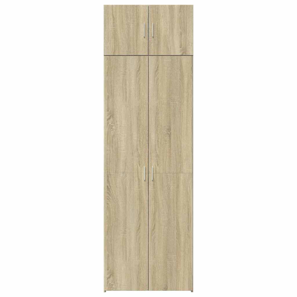 Armoire de rangement chêne sonoma 70x42,5x225 cm