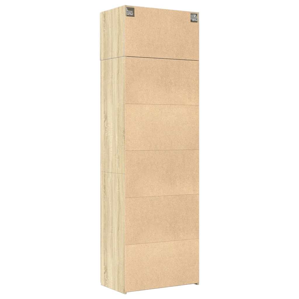 Armoire de rangement chêne sonoma 70x42,5x225 cm - XIOS