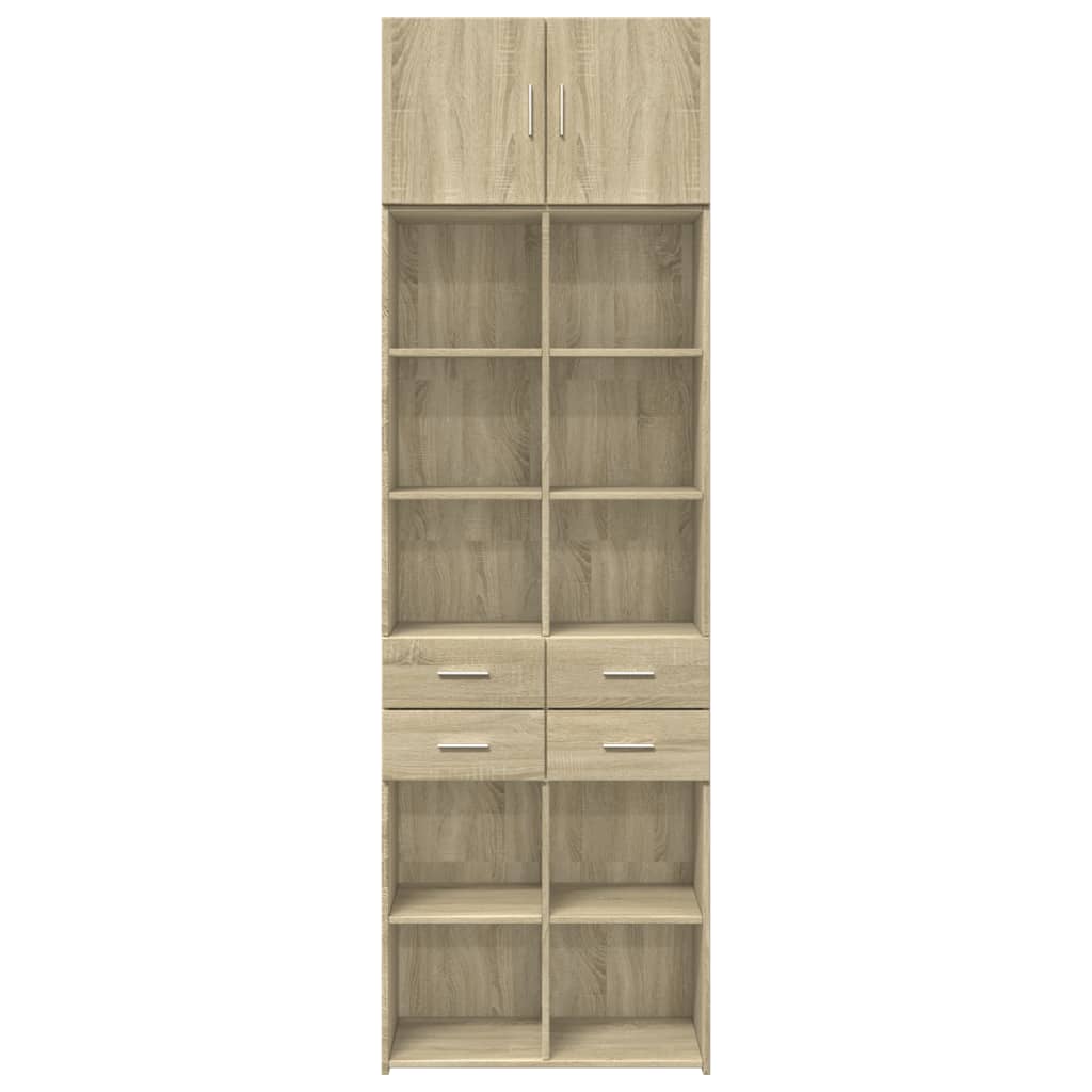 Armoire de rangement chêne sonoma 70x42,5x225 cm - XIOS