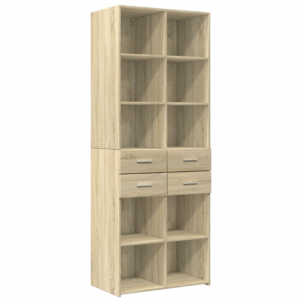 Armoire de rangement chêne sonoma 70x42,5x225 cm - XIOS