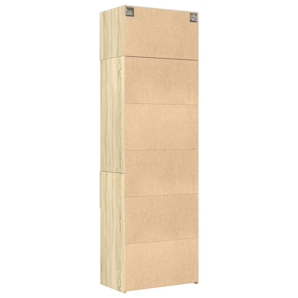 Armoire de rangement chêne sonoma 70x42,5x225 cm - XIOS