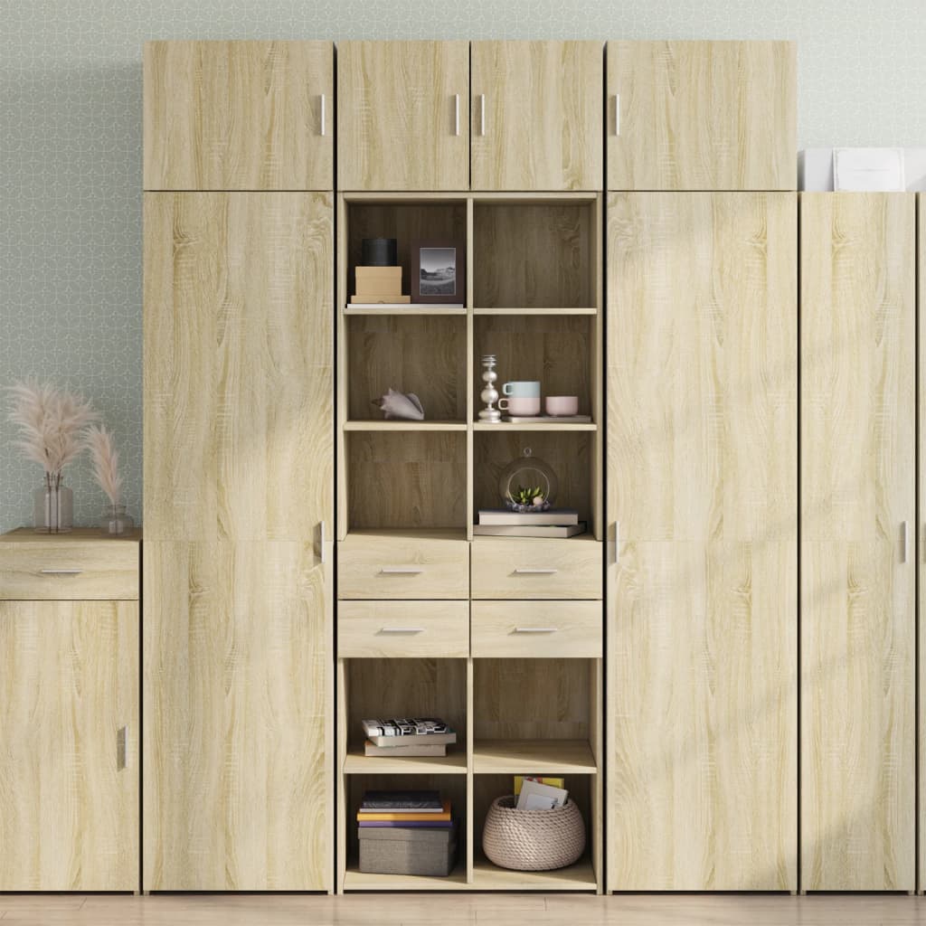 Armoire de rangement chêne sonoma 70x42,5x225 cm - XIOS