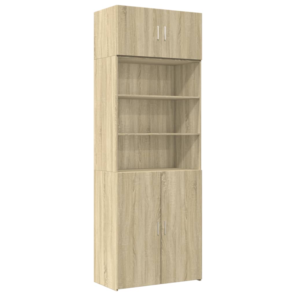 Armoire de rangement chêne sonoma 80x42,5x225 cm - XIOS