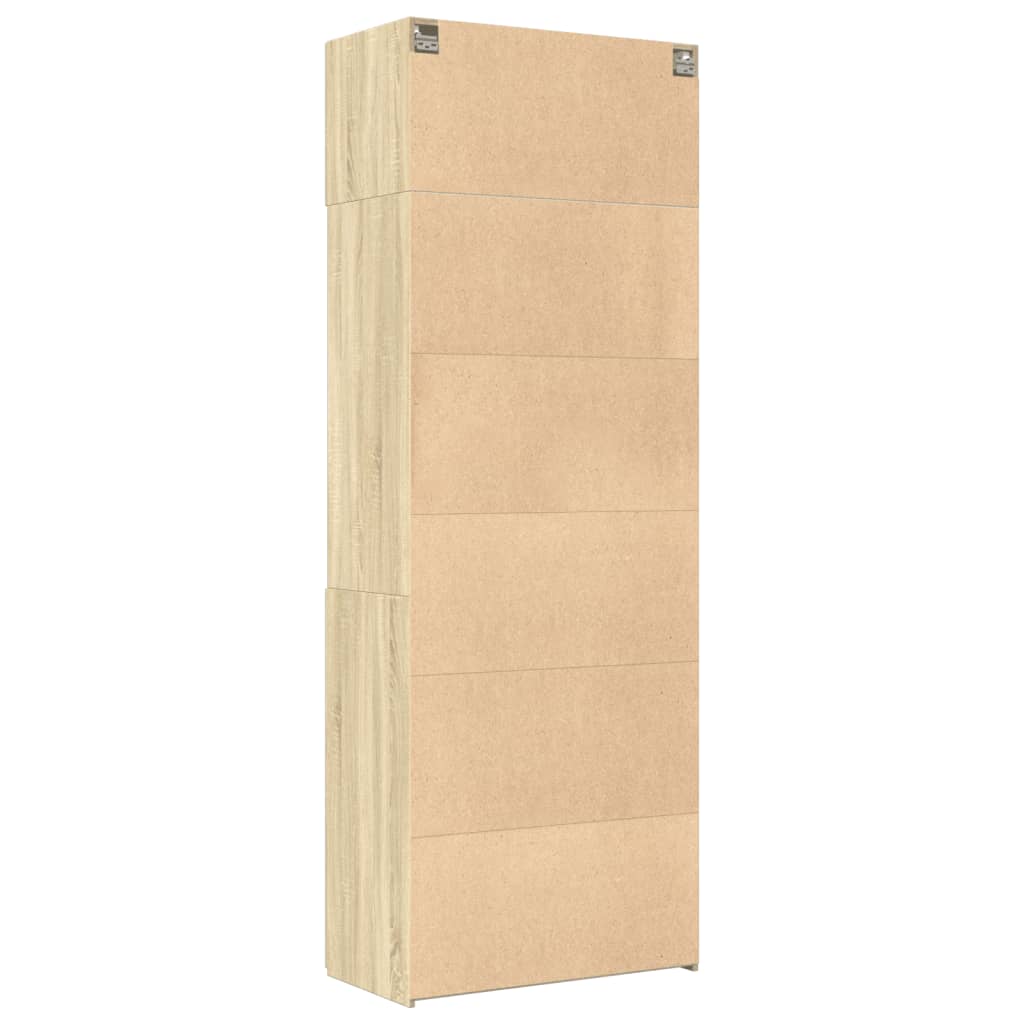 Armoire de rangement chêne sonoma 80x42,5x225 cm - XIOS