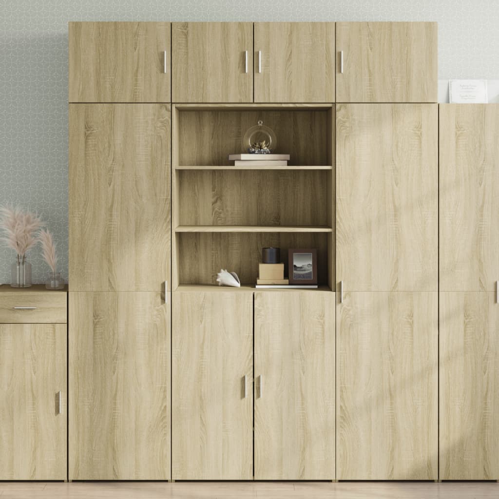 Armoire de rangement chêne sonoma 80x42,5x225 cm - XIOS
