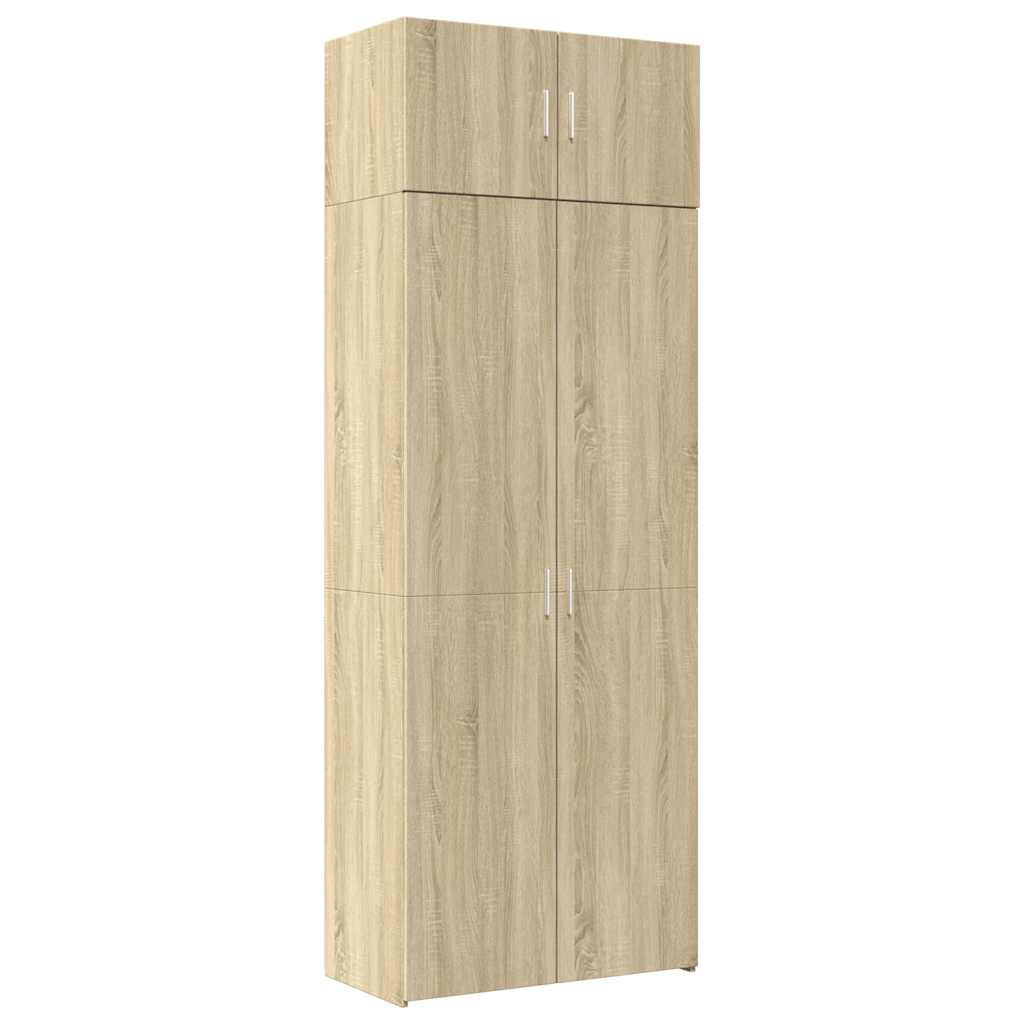 Armoire de rangement chêne sonoma 80x42,5x225 cm - XIOS