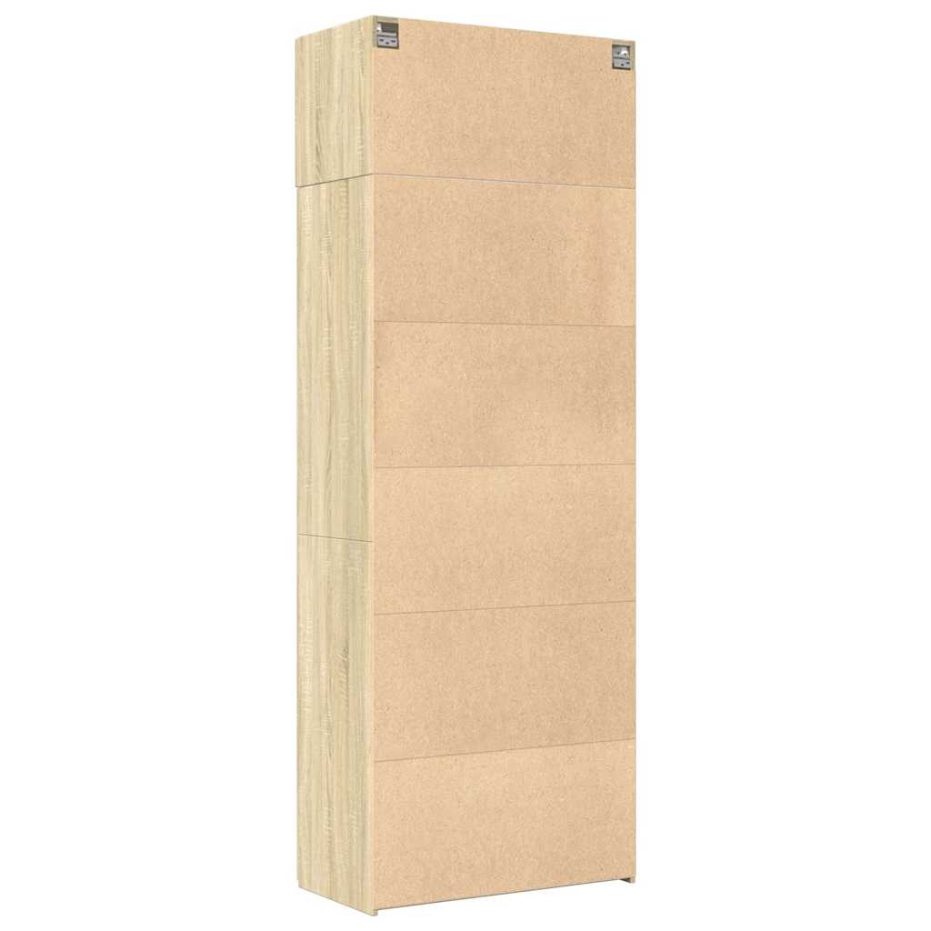 Armoire de rangement chêne sonoma 80x42,5x225 cm - XIOS