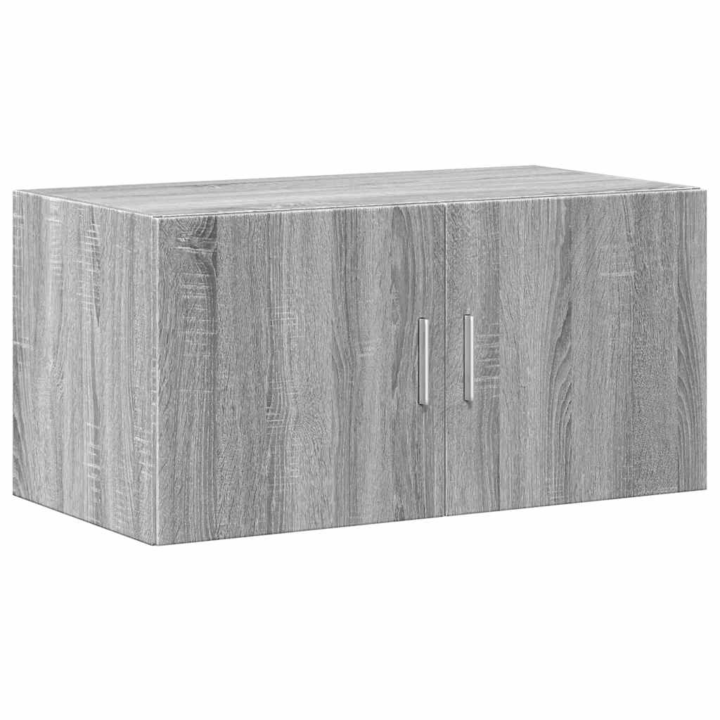 Armoire de rangement sonoma gris 80x42,5x225 cm - XIOS