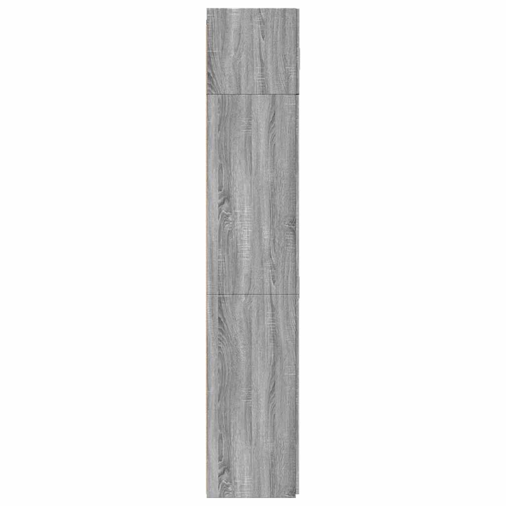 Armoire de rangement sonoma gris 80x42,5x225 cm - XIOS
