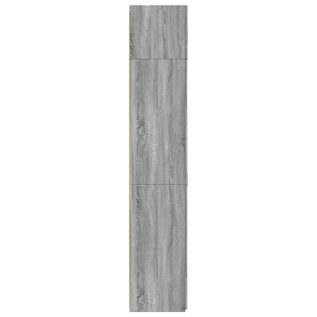 Armoire de rangement sonoma gris 80x42,5x225 cm - XIOS