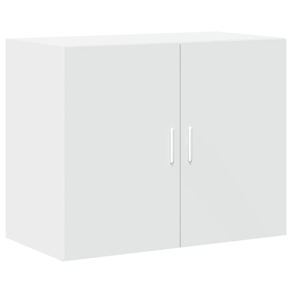 Buffet haut blanc 80x42,5x249 cm bois d'ingénierie - XIOS