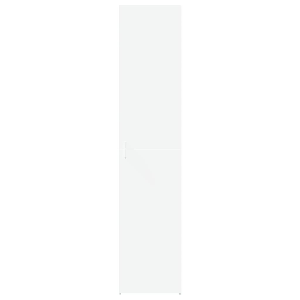 Buffet haut blanc 40x42,5x185 cm bois d'ingénierie - XIOS