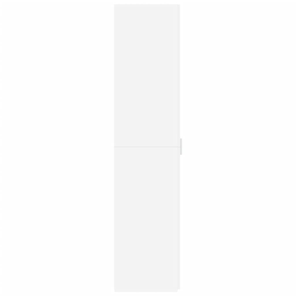 Buffet haut blanc 40x42,5x185 cm bois d'ingénierie - XIOS