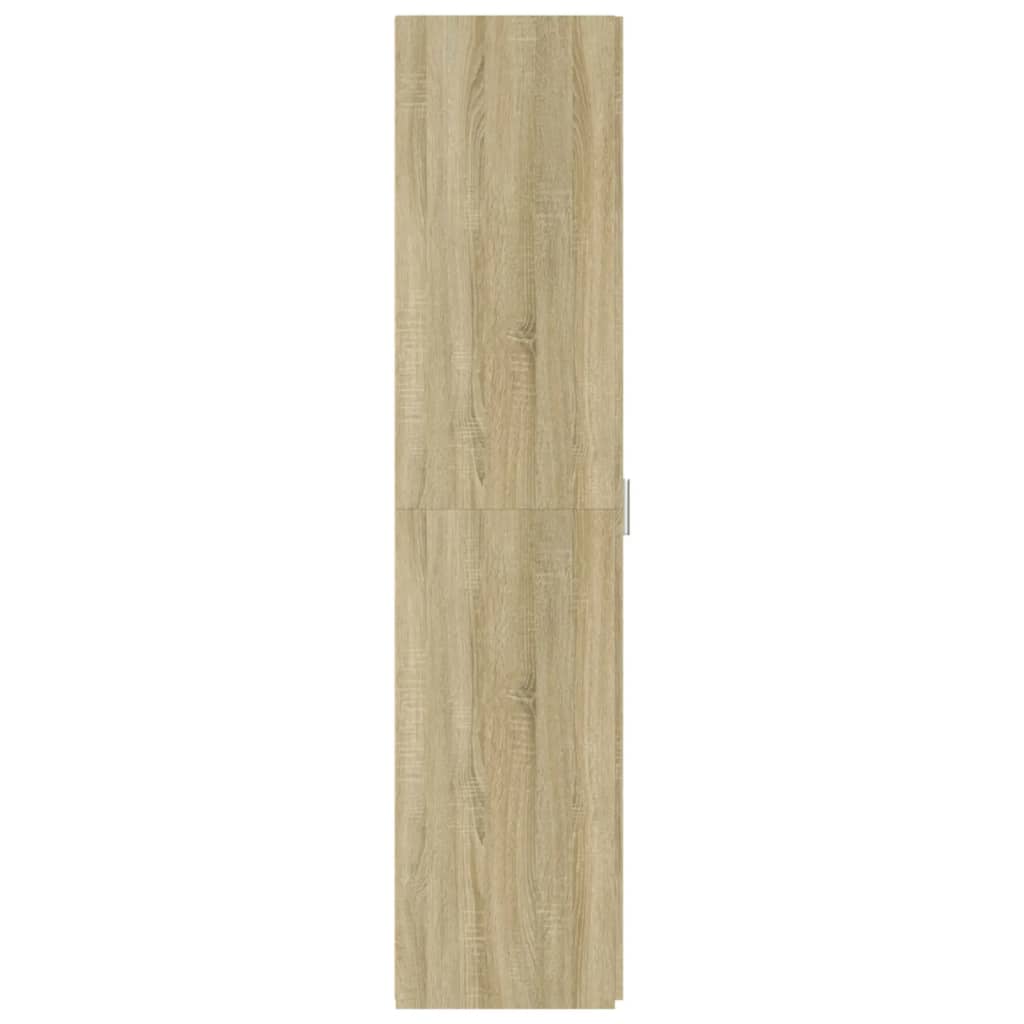 Buffet haut chêne sonoma 40x42,5x185 cm bois d'ingénierie - XIOS